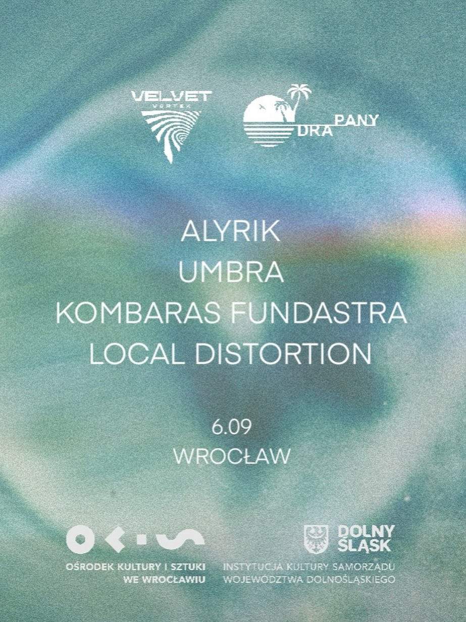 Velvet Vortex @ Odra-Pany event visual